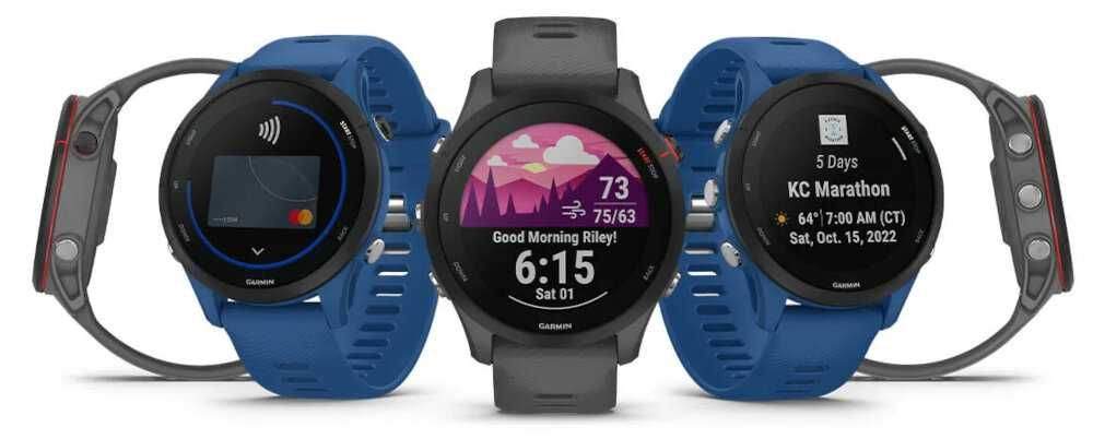 Zegarek sportowy Garmin Forerunner 255 Niebieski ! NOWY !