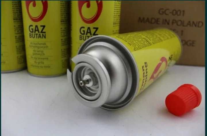 NABÓJ GAZOWY kartusz gaz do KUCHENKI PALNIKA 4 sztuki