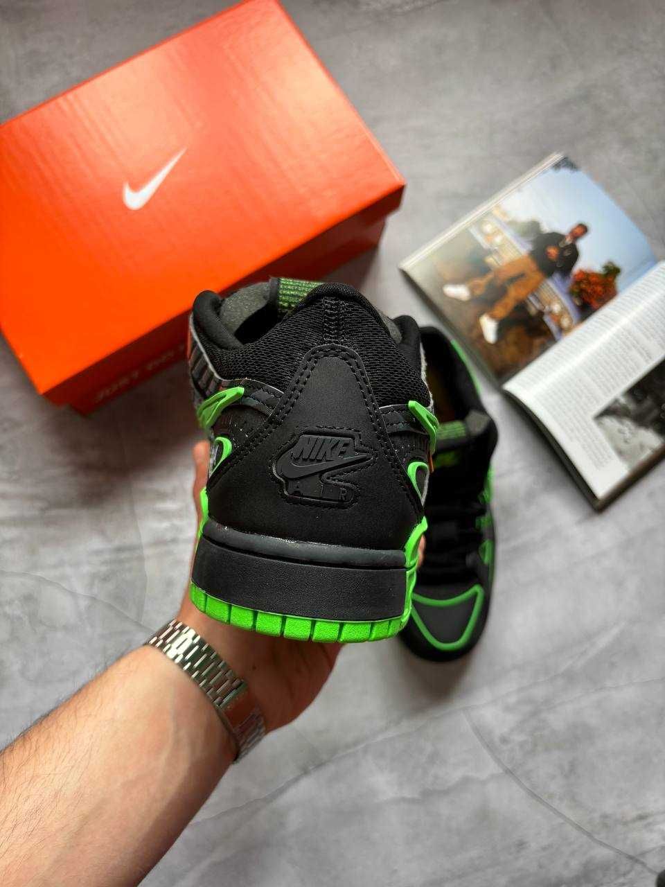 (38-45) Nike Air Rubber Dunk ‘Green Strike’ x Off-White