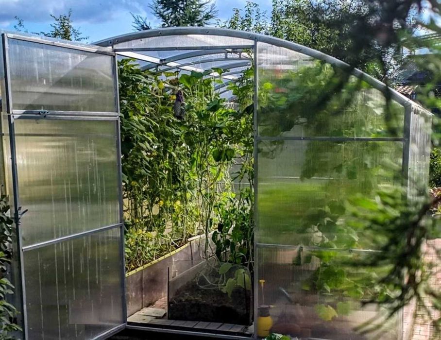 Szklarnia z poliwęglanu 3x4 WYSOKA na stanie 3x6 3x8 3x10 3x12+GRATISY