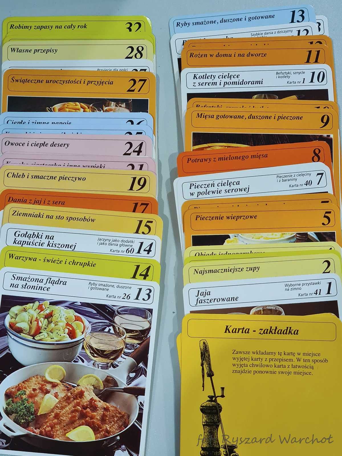 Karteczki z przepisami do każdej kuchni