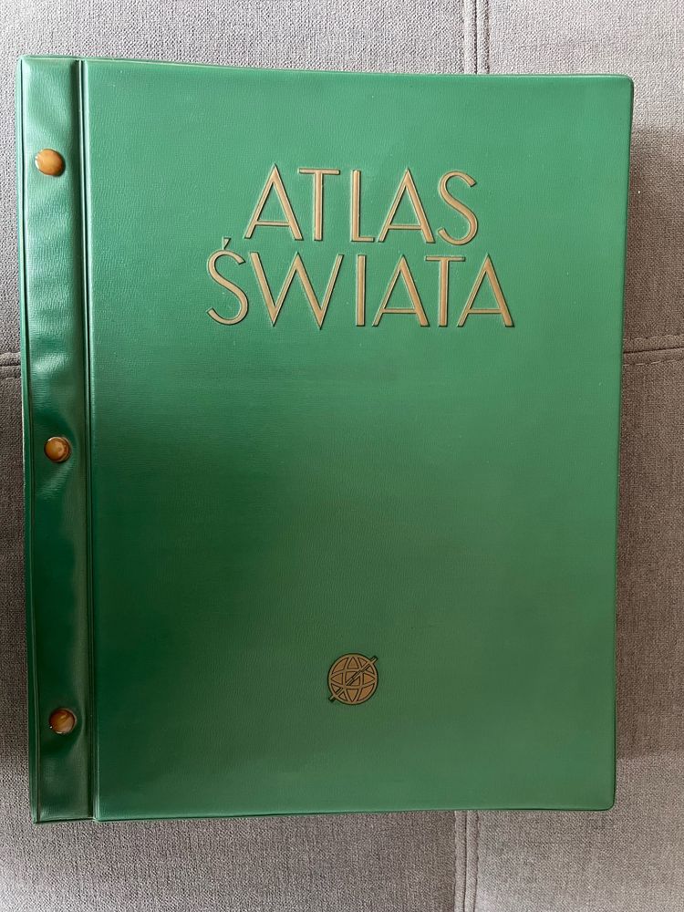 Atlas Świata służba topograficzna Wojska Polskiego