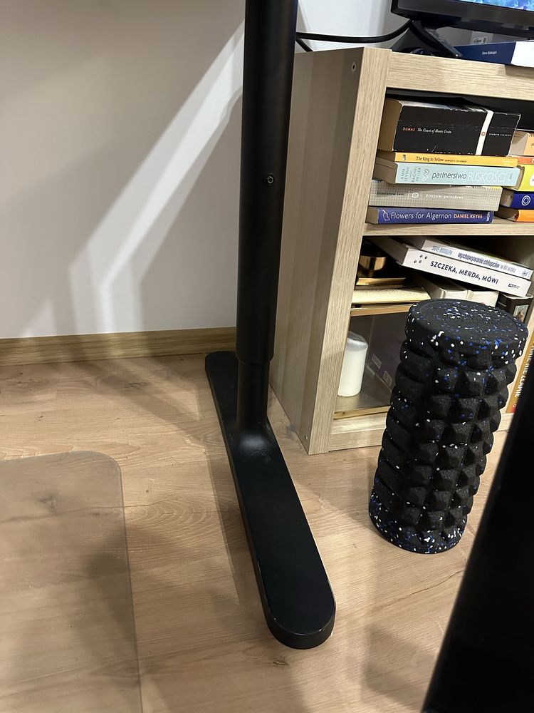 Ikea Bekant 160x80 czarny blat stół biurko