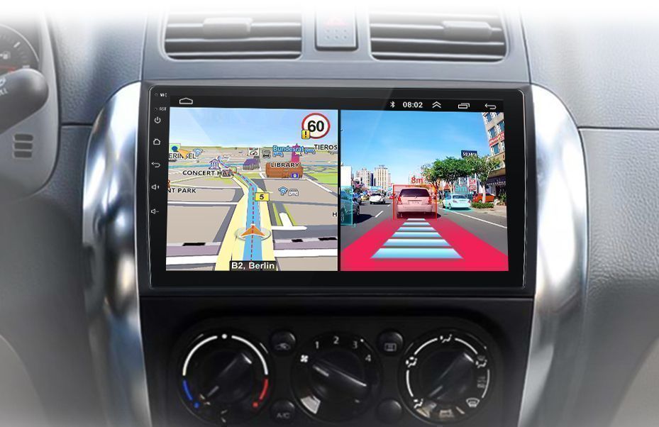 Nawigacja Radio Suzuki SX4/Fiat Sedici z Android Auto 2GB 32GB