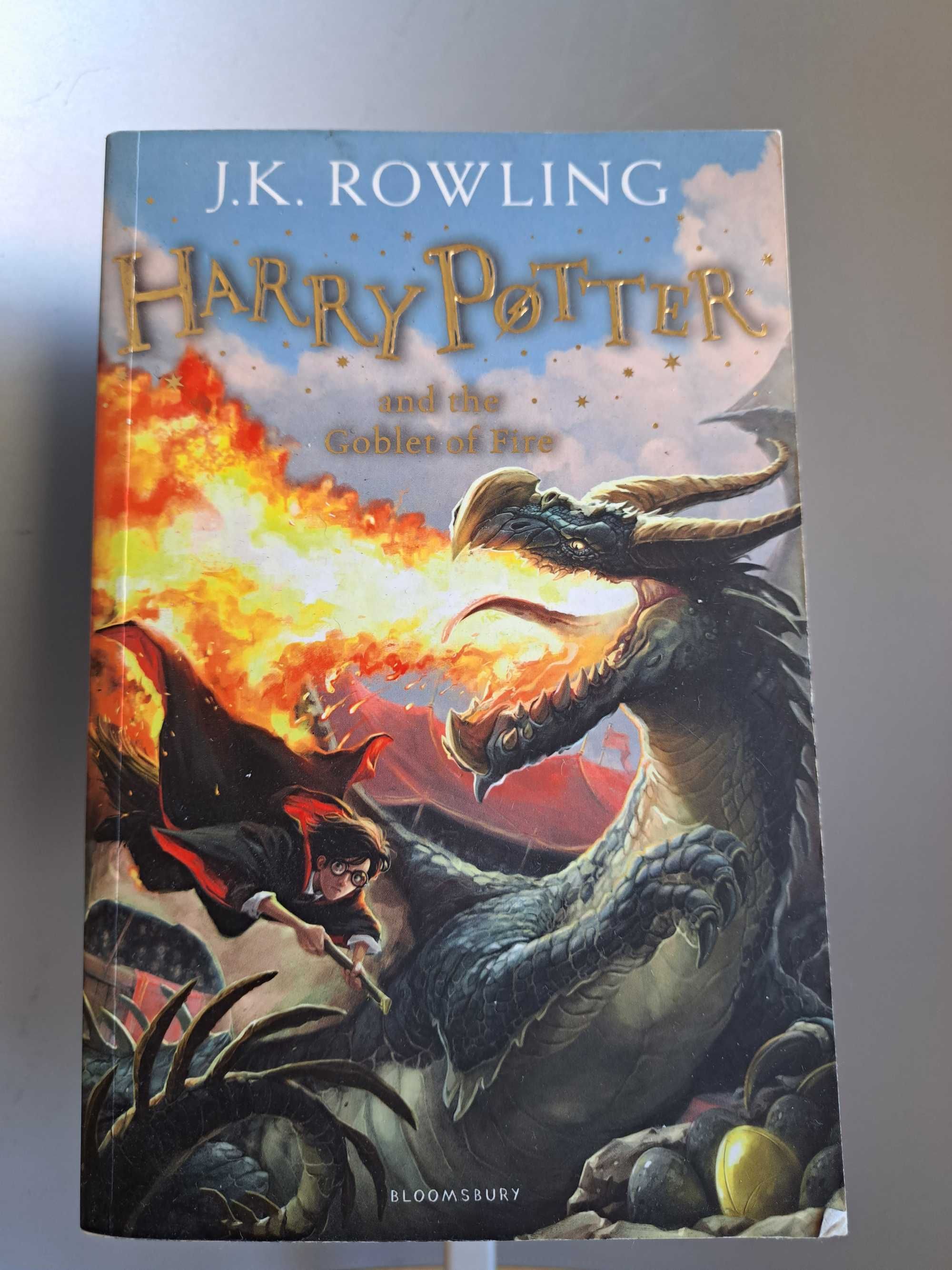 Livro Harry Potter And Goblet Fire de J.K. Rowling (Inglês)