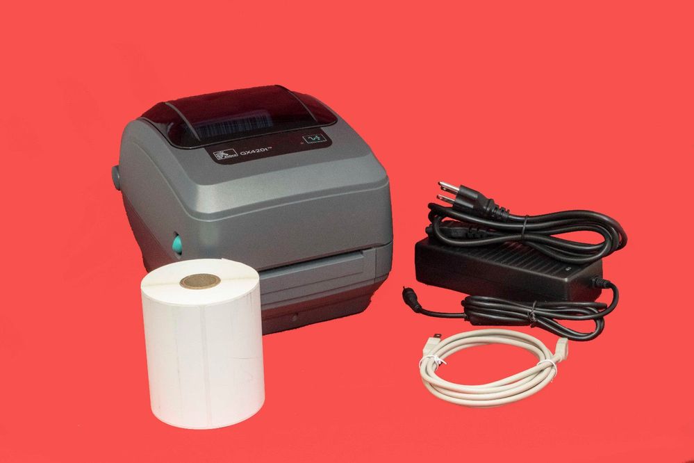 Термотрнасферный принтер этикеток Zebra GX420t (GK/GC420t) Новая Почта