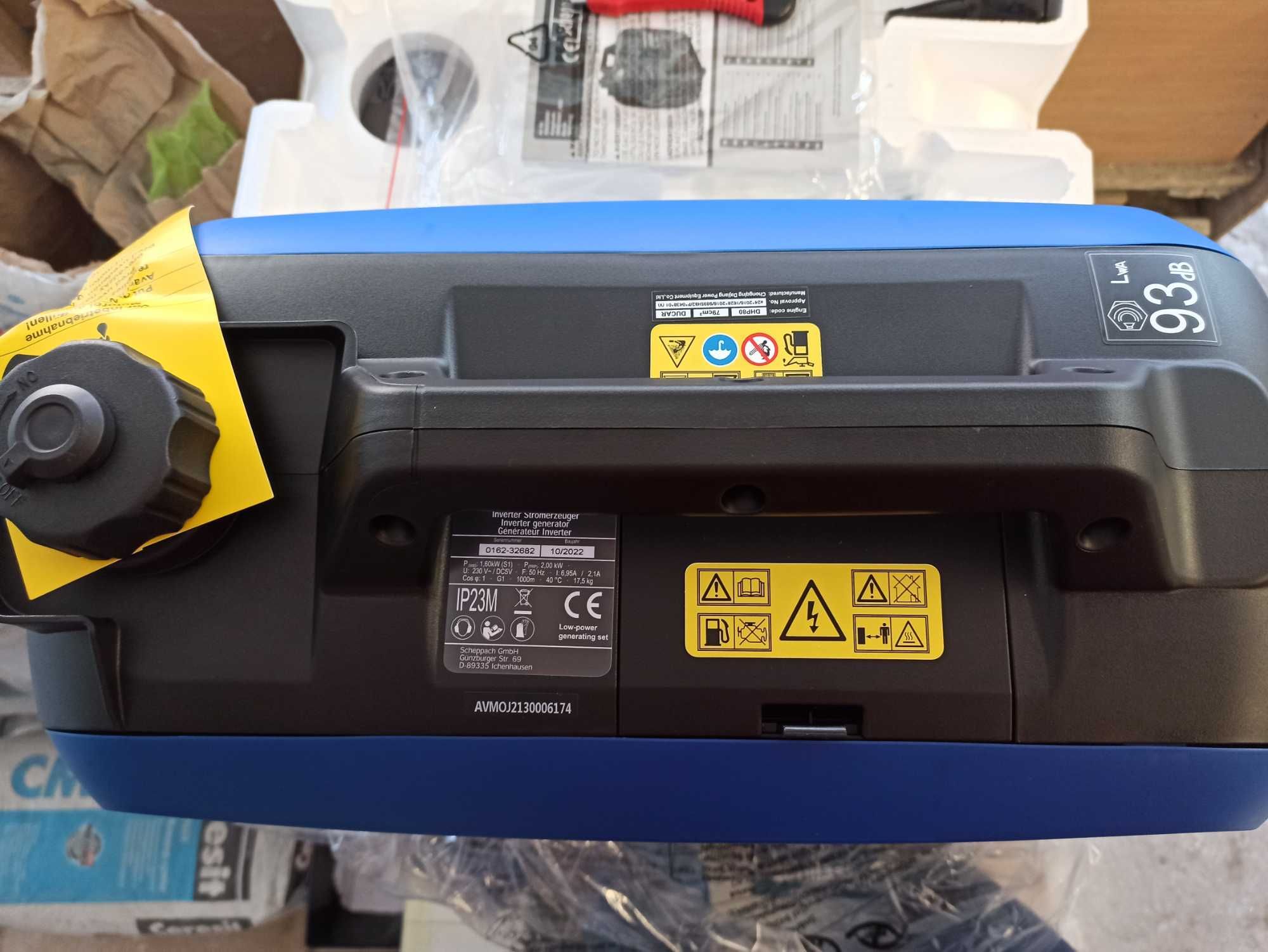 Инверторный генератор Scheppach SG2500i