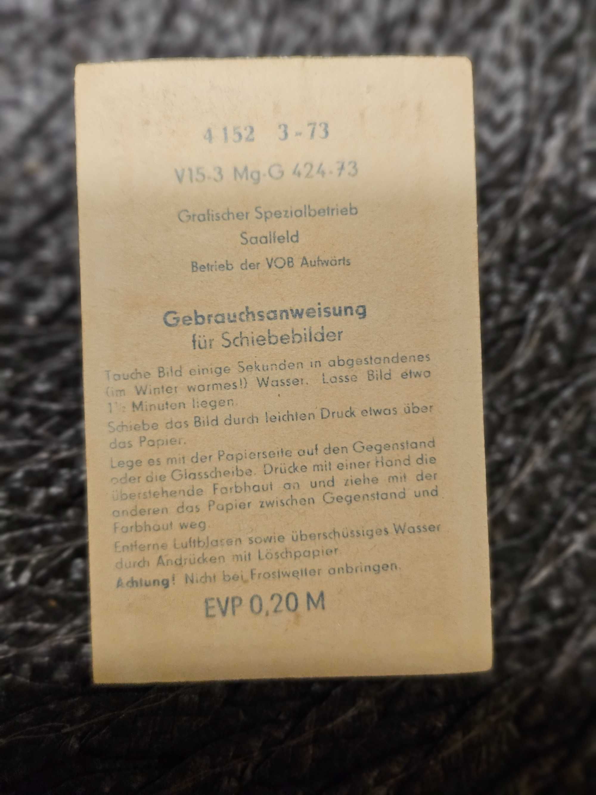 Światowy festiwal młodzieży i studentów Berlin 1973 wejściówka