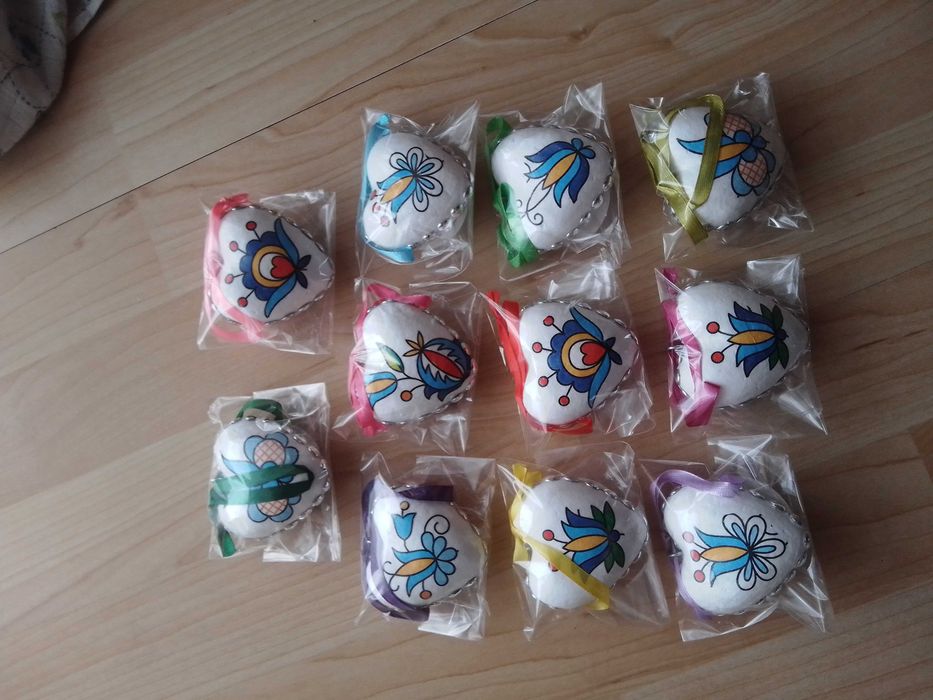 Serduszka z motywem kaszubskim