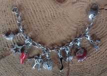 Bransoleta z charms