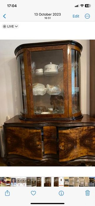 Stylowa serwantka po renowacji