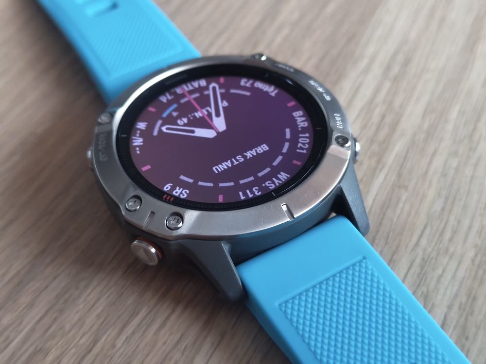 Garmin Fenix 6 pro and Sapphire Titanium idealny