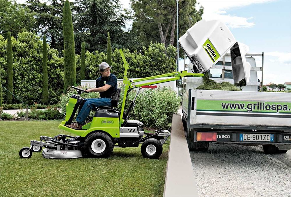 Profesjonalna kosiarka z zasobnikiem Grillo FD 450