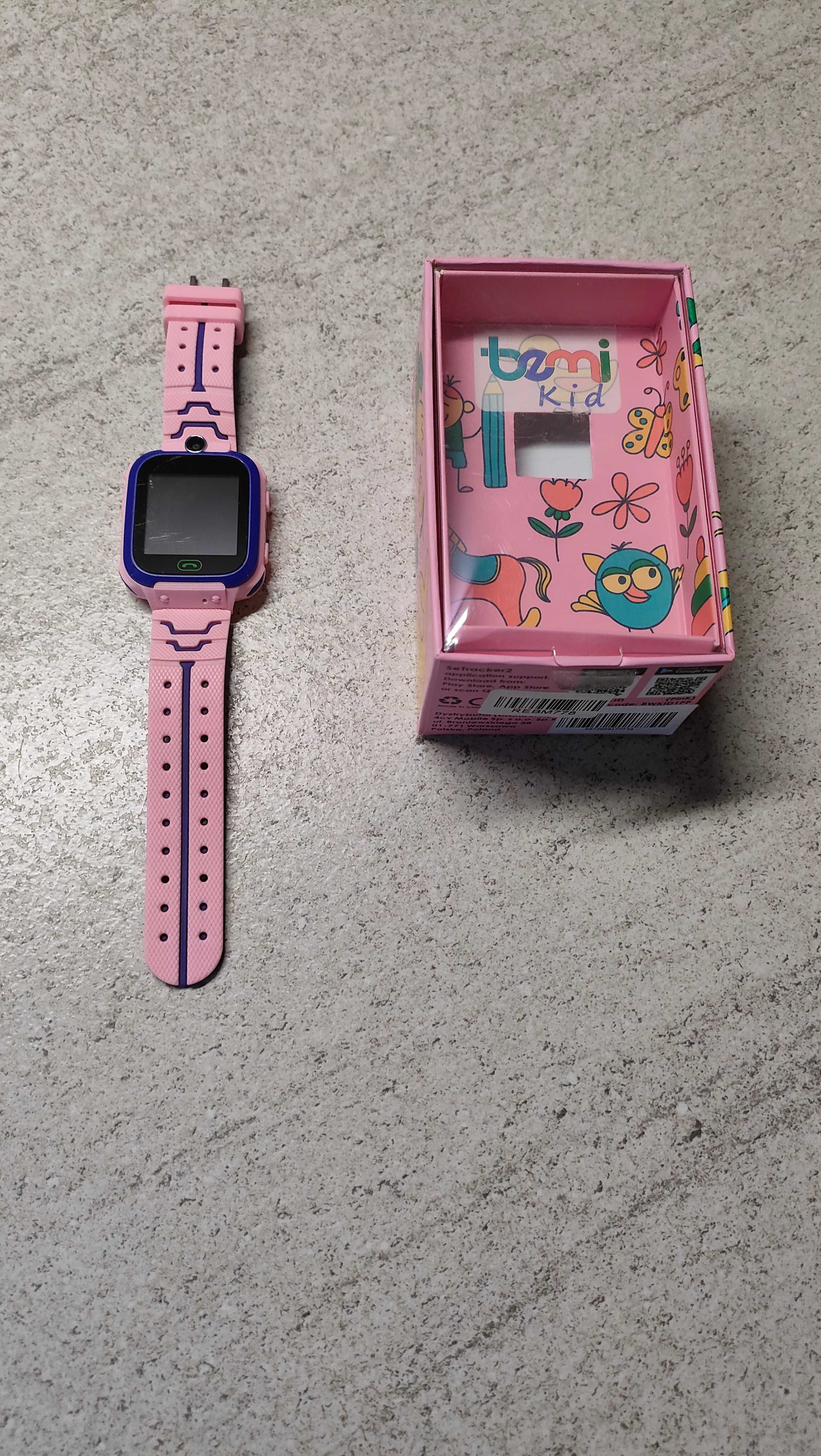 Smartwatch zegarek Temi Kids Dla Dziewczynki.