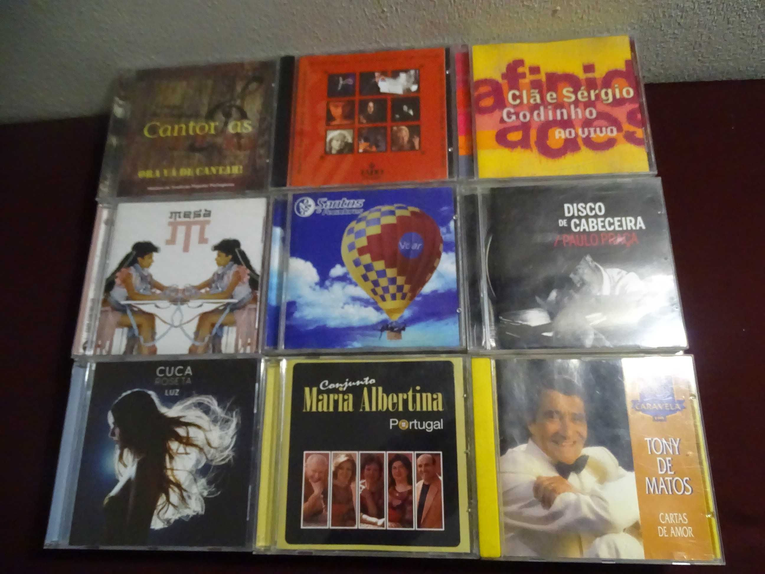 Lote de CDs Musica Portuguesa usados em bom estado 3 euros cada CD