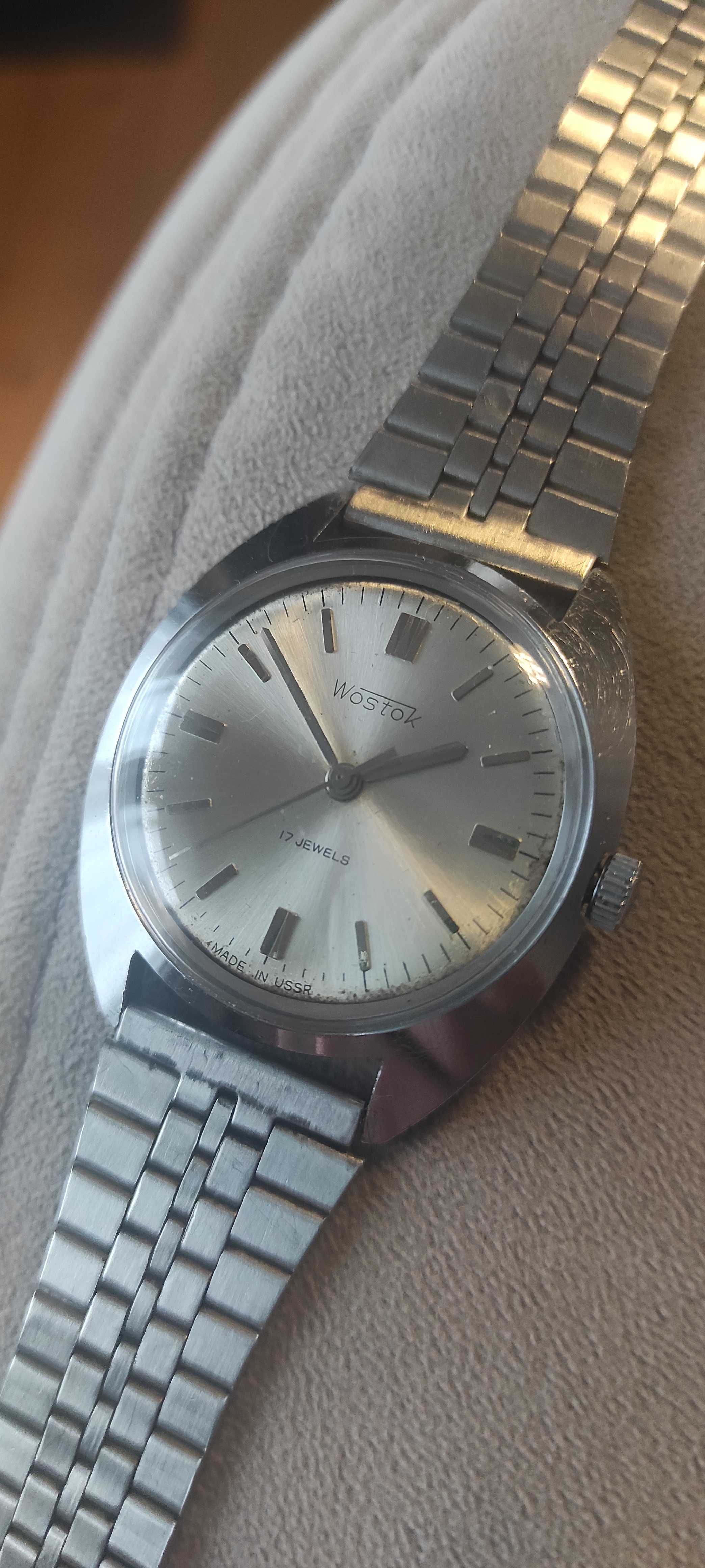 Zegarek Wostok mechaniczny PRL vintage