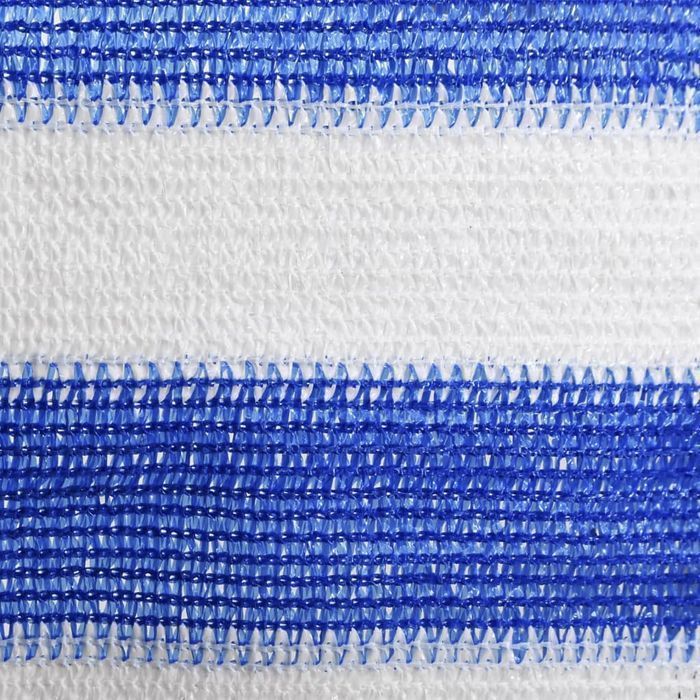 Vidaxl Parawan Balkonowy, Niebiesko-Biały, 120X400 Cm, Hdpe