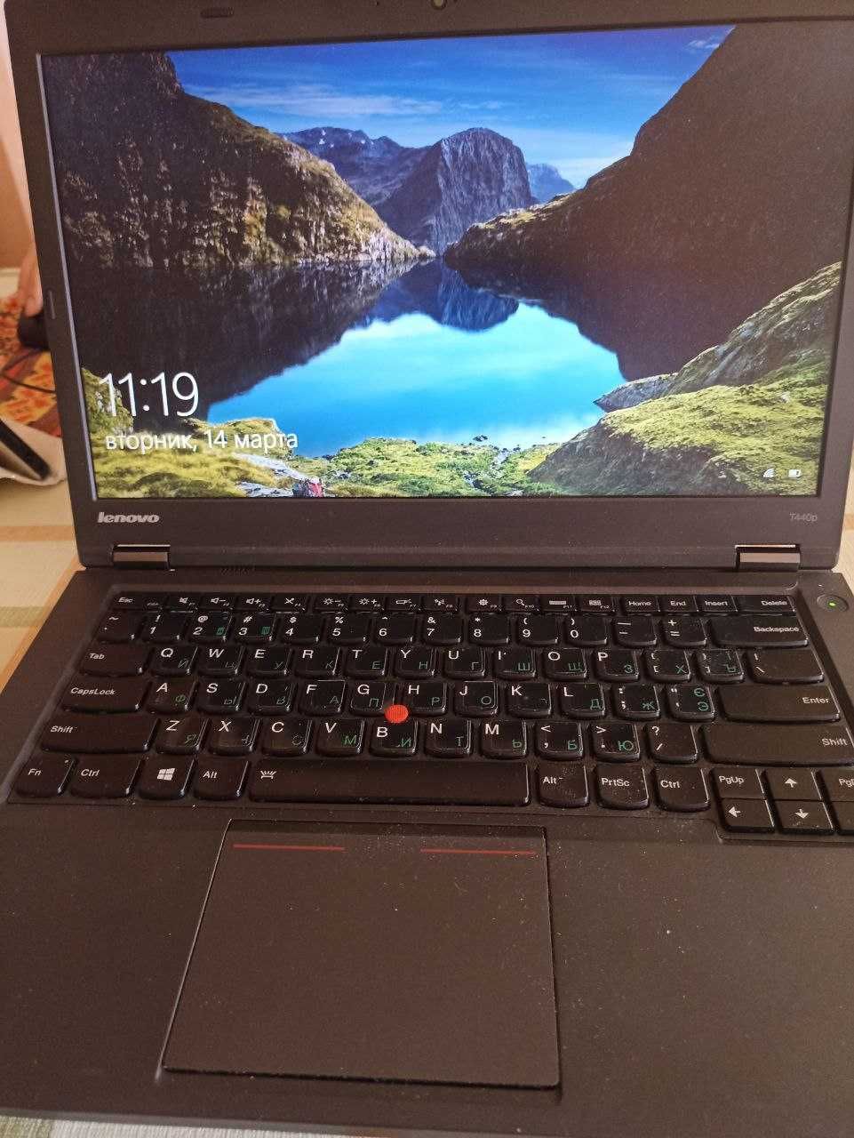 Мощный ноутбук Lenovo Thinkpad T440p i7/16gb/256gb