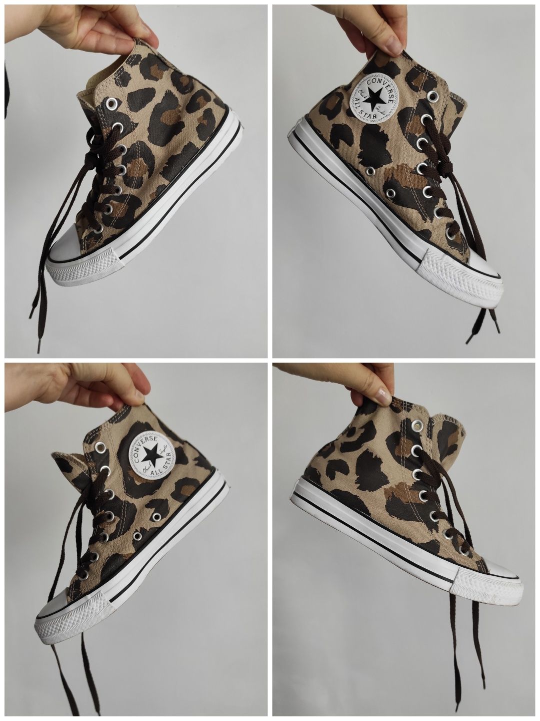 кеды женские Converse Chuck Taylor All Stars размер 37 леопардовые