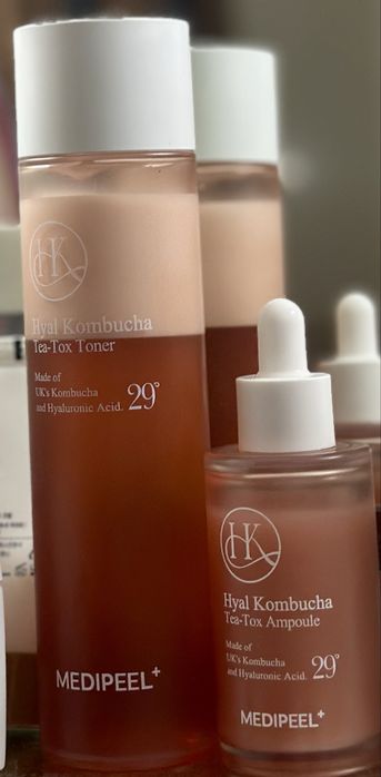 Тонер+сироватка тонер з комбучею Medi-Peel Hyal Kombucha