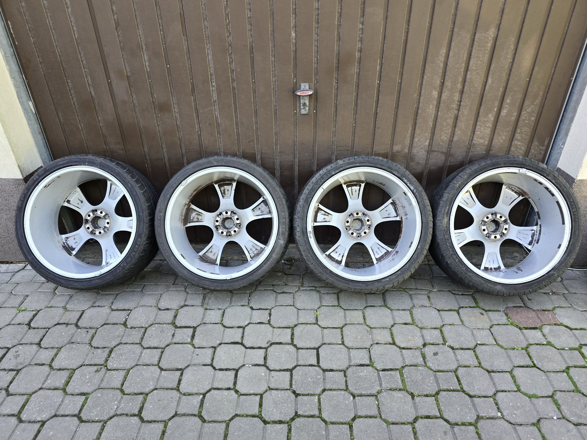 Felgi z oponami 255/35R20 Irmscher 5x112 Mercedes C klasa E CLS SL S