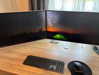 Zestaw setup monitorów Lenovo Q27h-20 - 27IPS QHD DisplayPort 1.4USB-C