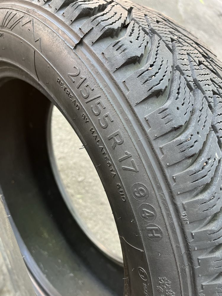 Зимова резина 215/55 R17