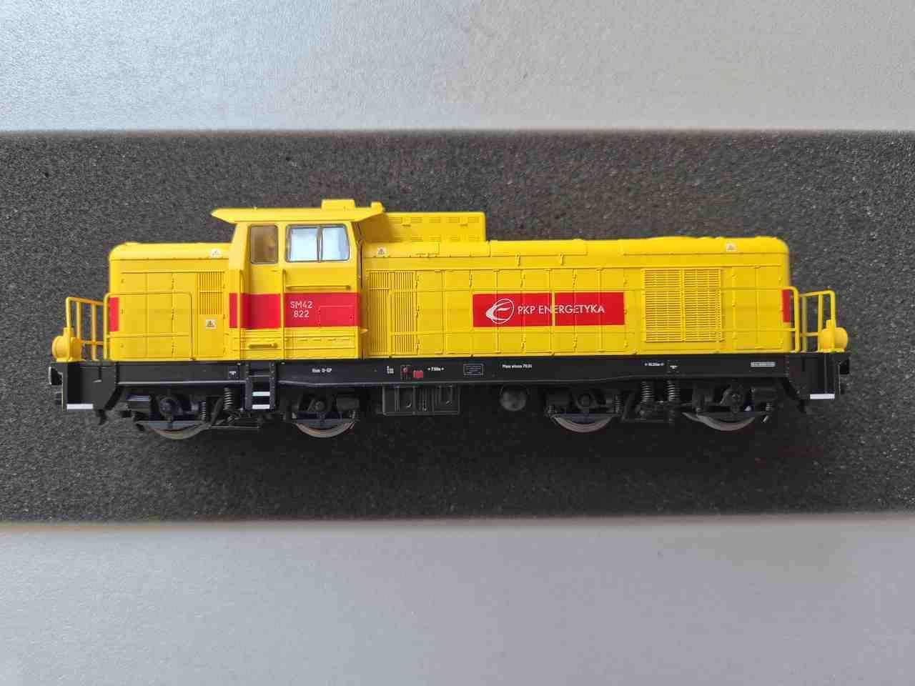 Nowy model PIKO 59466 SM42-822 "Stonka" PKP ENERGETYKA H0