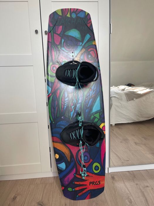 Deska Wakeboard + wiązania (stan bardzo dobry)