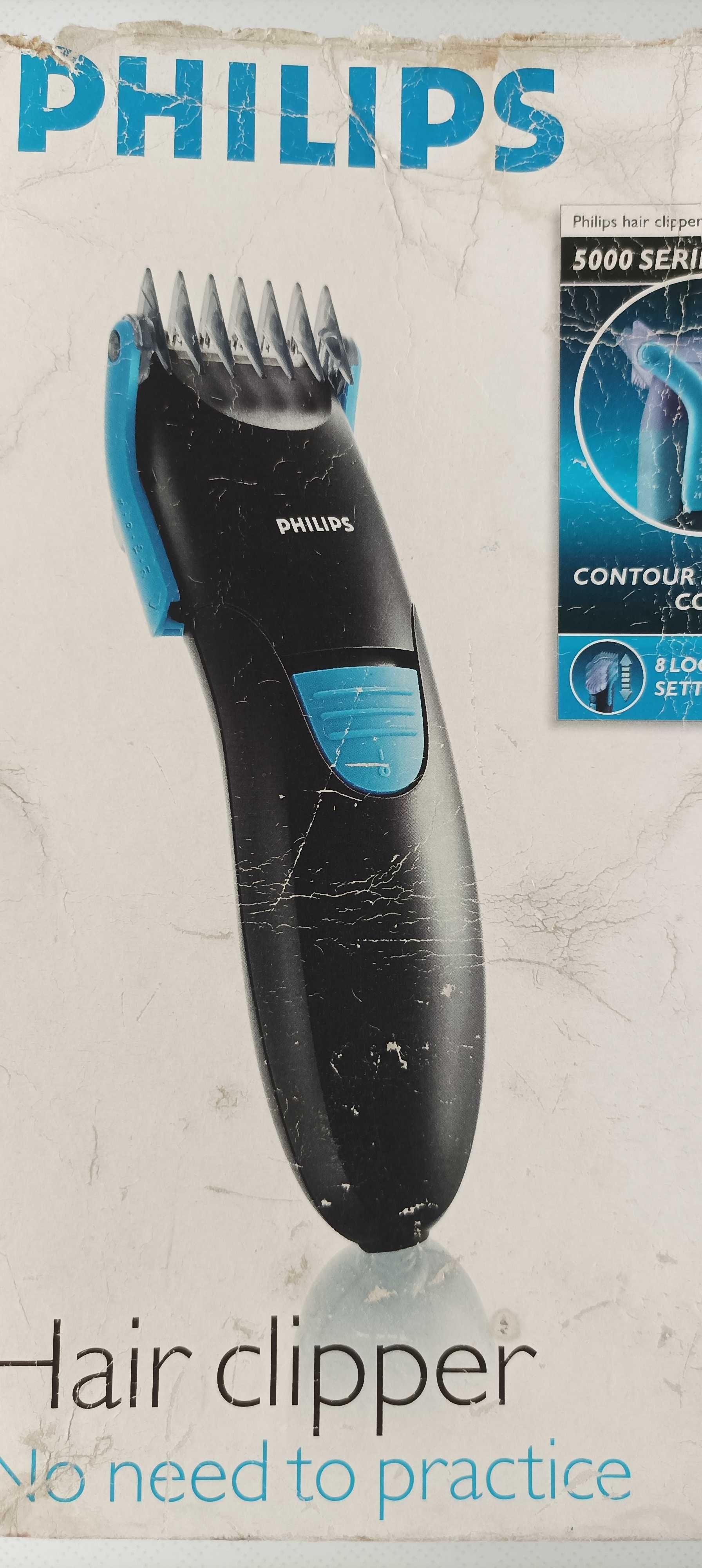 Máquina de cortar cabelo da Philips.