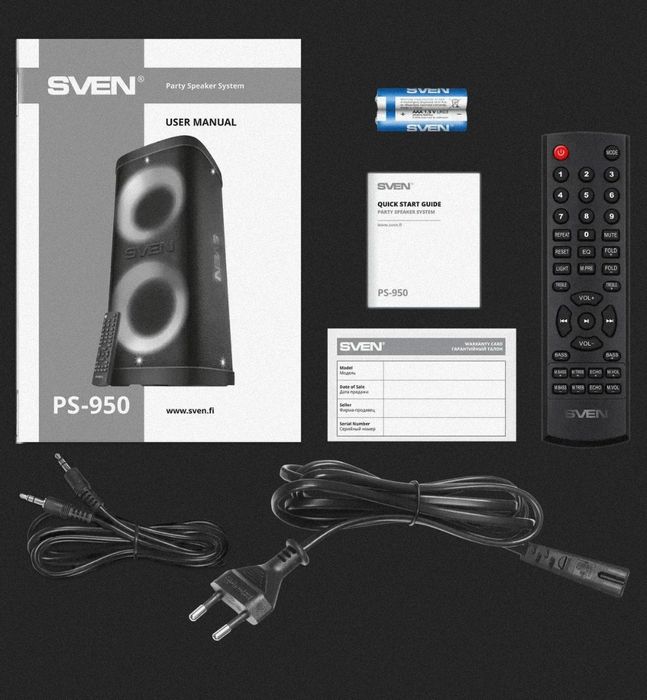 Акустична система/колонка Sven PS-950  160 Вт з Bluetooth, караок