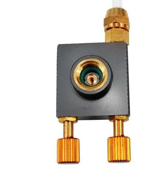 Wąż do napełniania kartuszy gazowych z butli 11kg Adapter 7/16 propan