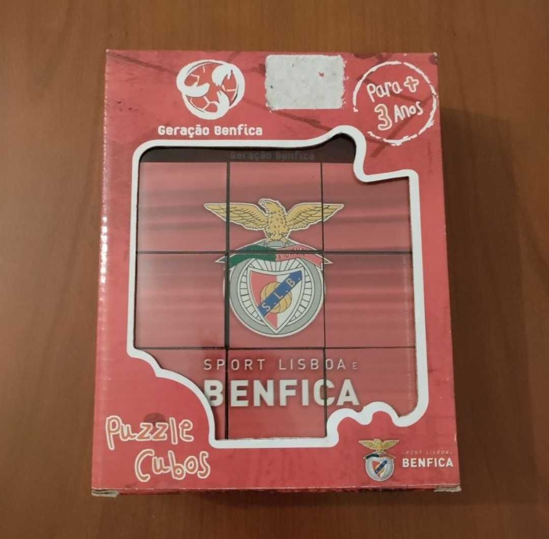 Puzzle Cubos - Sport Lisboa e Benfica - NOVO, SELADO