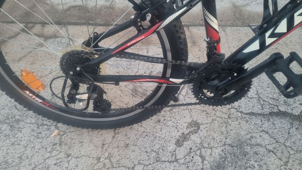 Rower dzieciecy Kross hexagon  replica,kola 24 cale,amortyzator, przer