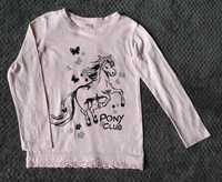Koszulka / bluzeczka koń / konik dla dziewczynki rozmiar 104