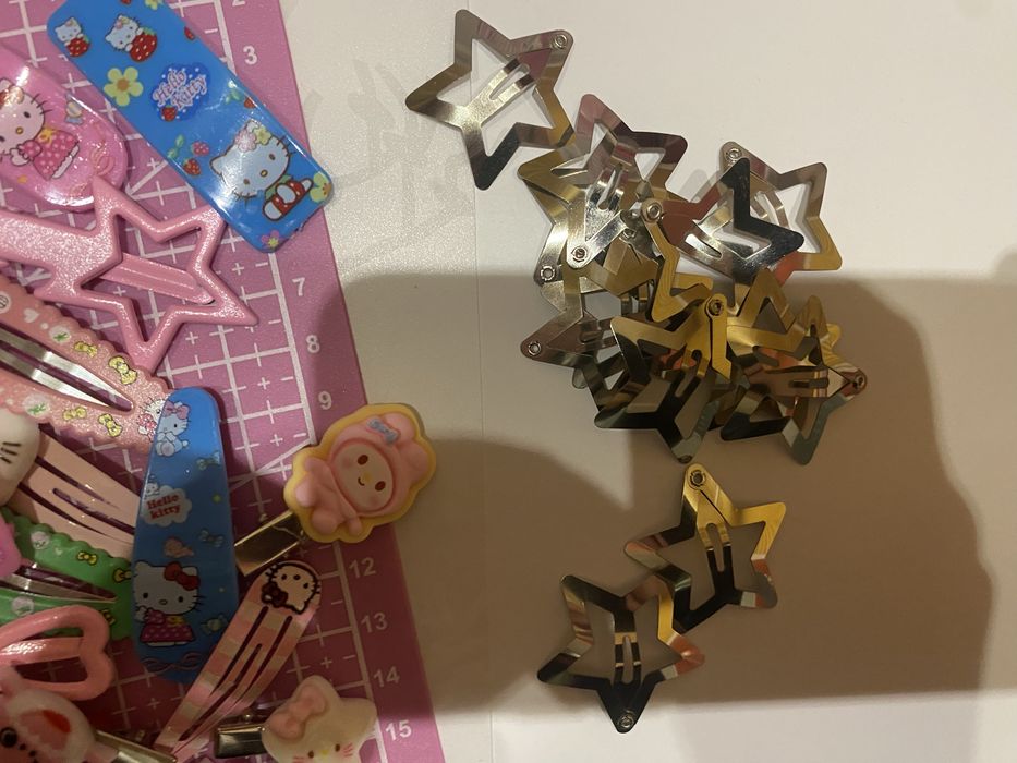 Продам набір заколок/крабіків для волосся для дівчаток, нові!!