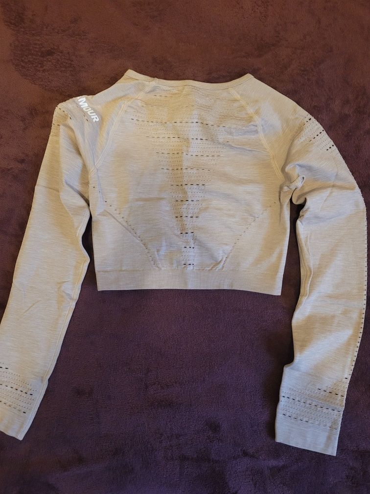 Rashguard gym glamour beżowy rozm M