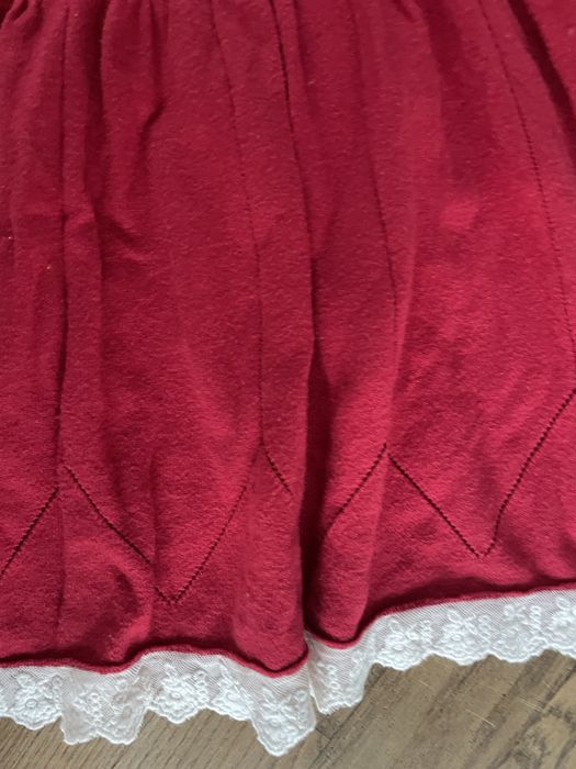 Sukienka świąteczna h&m sweterkowa na 122 - 128