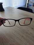 Oprawki okulary czarno czerwone