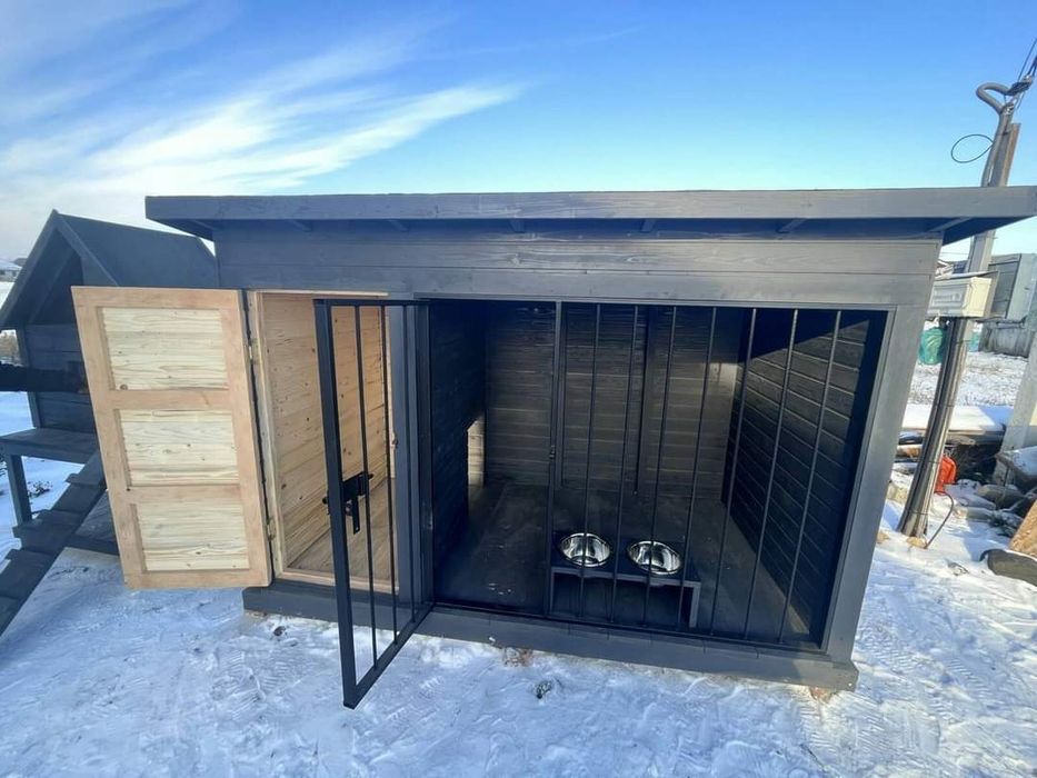 Виготовляємо вольєри будки для собак по індивідуальним замовленням.