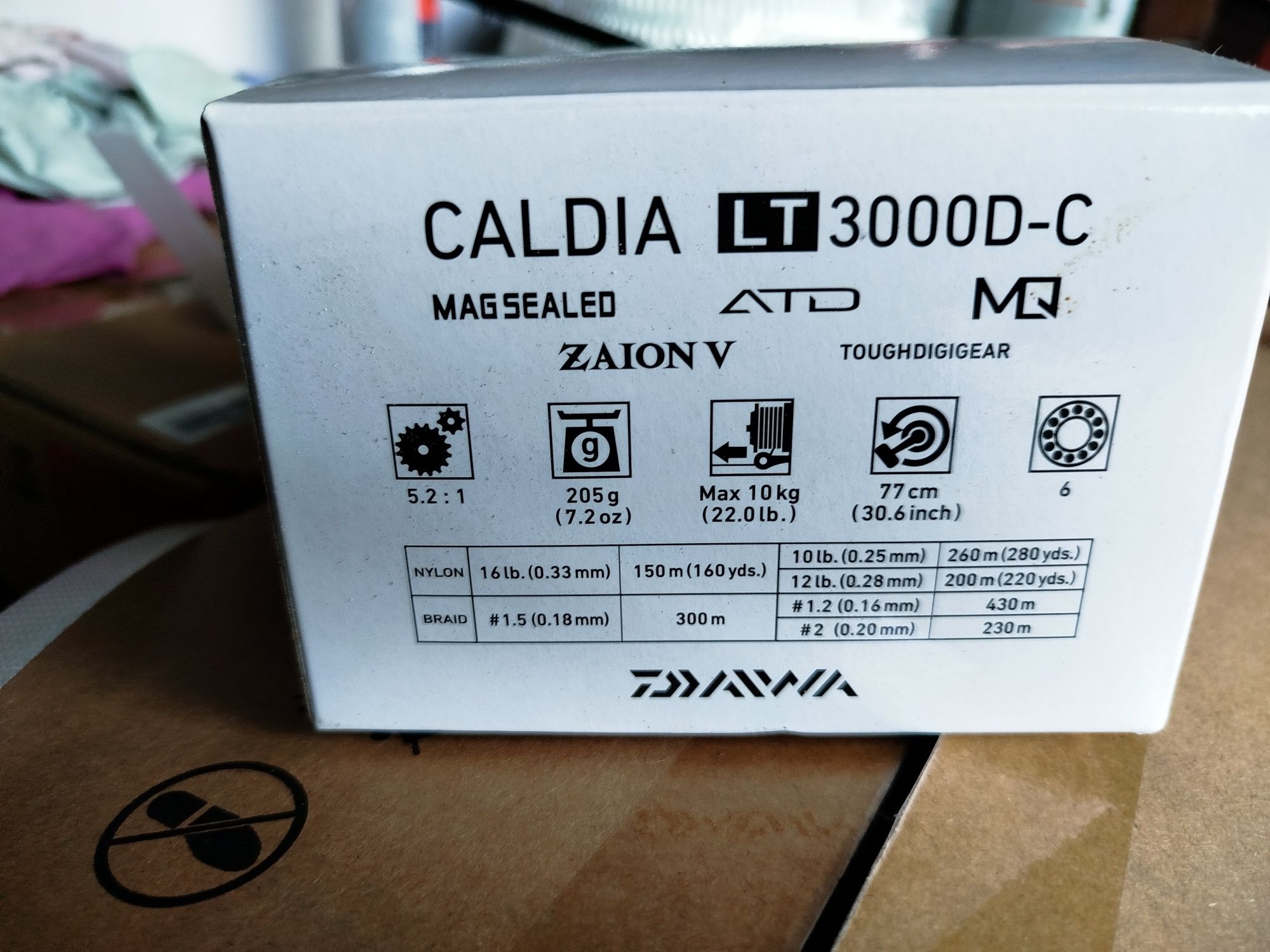 Kołowrotek Daiwa Caldia 3000 Mq + Geomexus