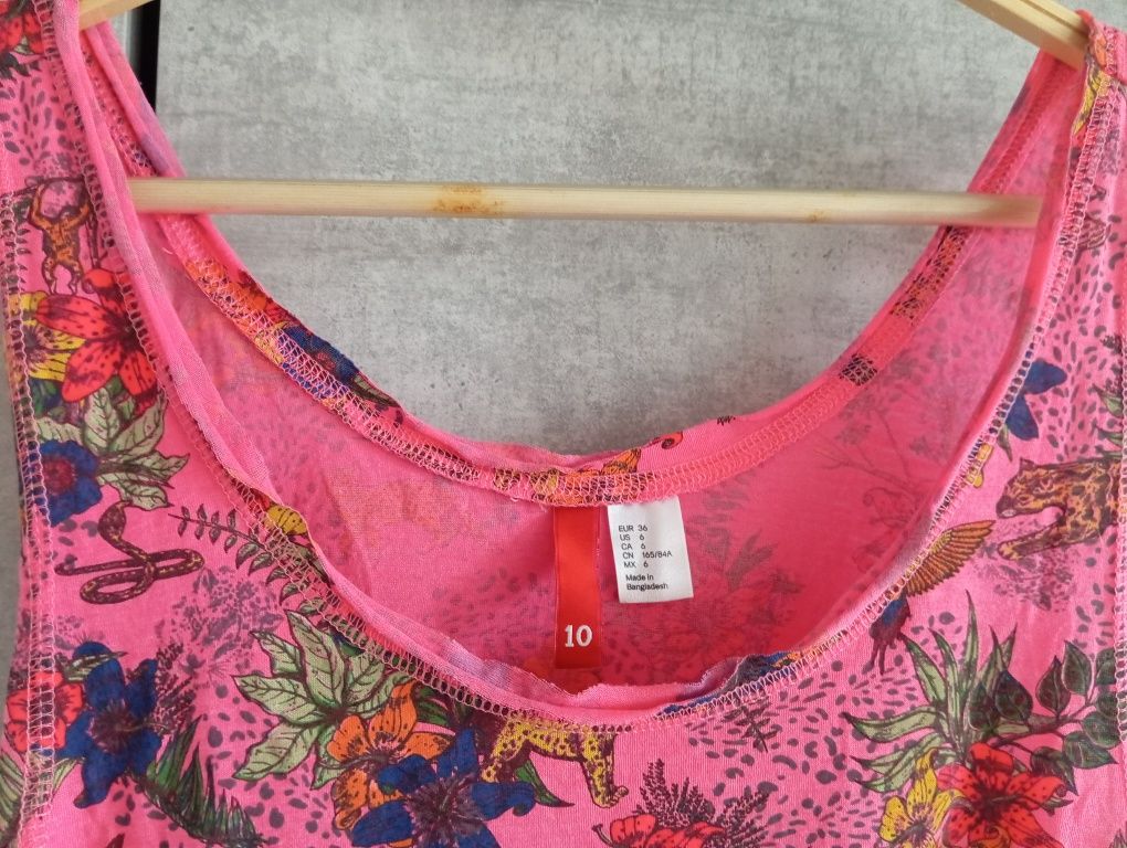 Bluzka H&M różowa