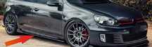 Progi Dokładki Boczne Volkswagen Golf 5 6 7 Passat Jetta Polo