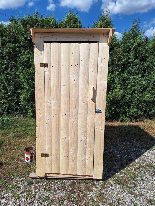 Toaleta budowlana ogrodowa WC kibel szalet wychodek