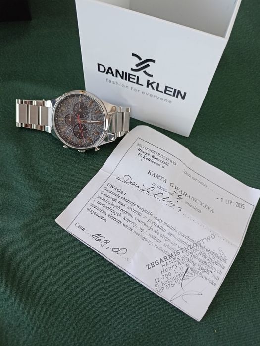 Zegarek męski nowy Daniel Klein