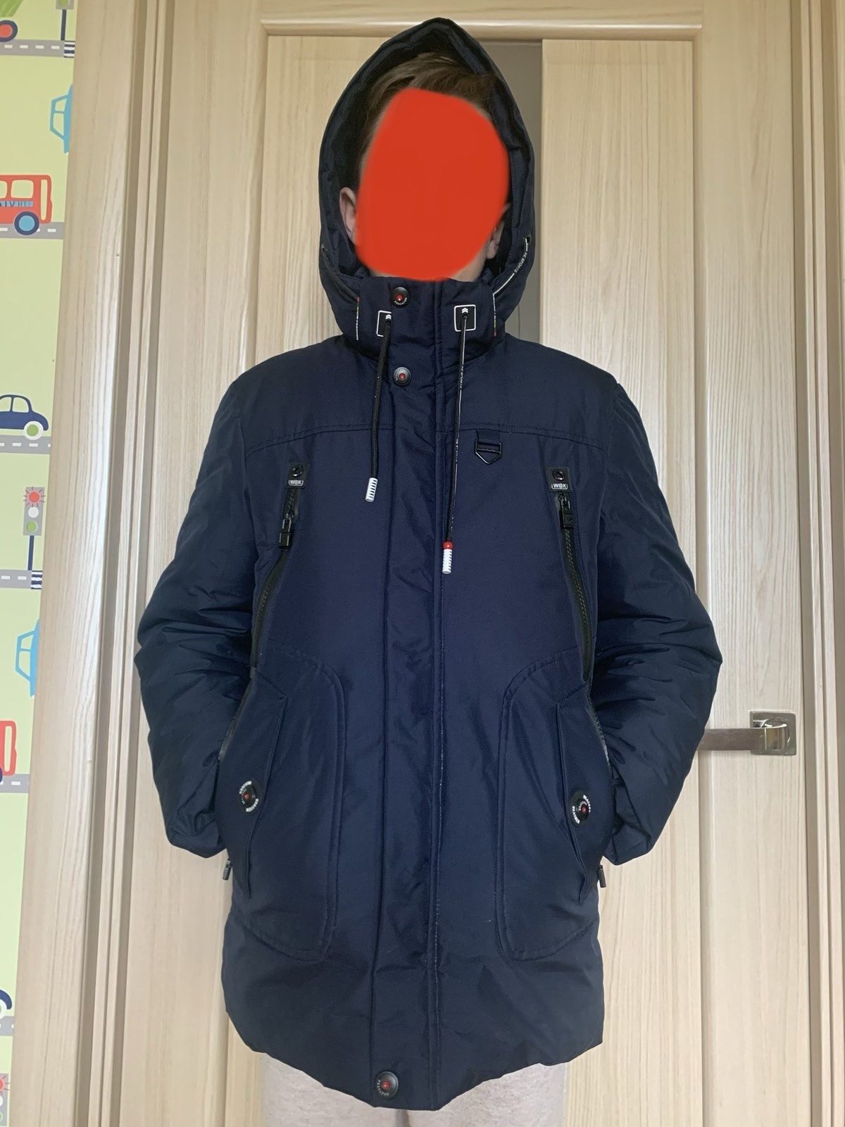 Тепла зимня куртка на 152 см