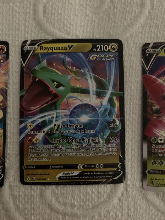3 cartas especiais pokémon