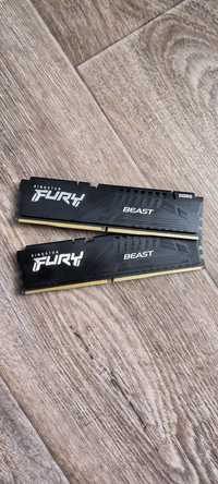 Оперативная память DDR5 Kingston Fury Beast 5600mhz 2x16Gb