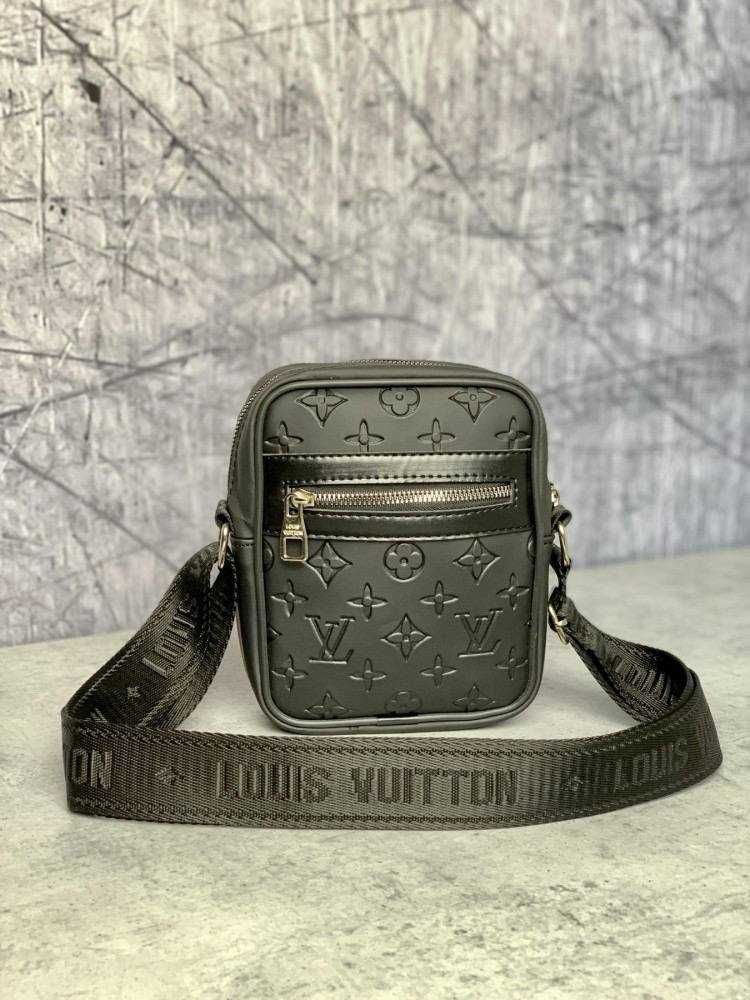 Месенджер з натуральної шкіри Louis Vuitton