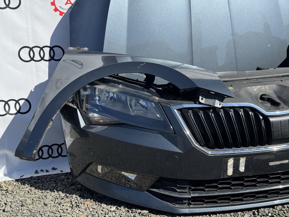 Skoda superb 3 LF7Y бампер капот ришітка крило
